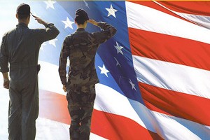 american salute